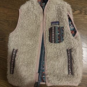 Patagonia Kids' Vest with Patterned Lining